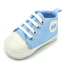 Load image into Gallery viewer, Classic Canvas Newborn Baby Boys Girls First Walkers Toddler Soft Sole Anti-slip Sneakers
