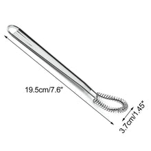 Load image into Gallery viewer, 1PC Spiral Stainless Steel Whisk Egg Beaters Tool Cream Stirring  Home Baking Cooking Kitchen Appliances 20 CM
