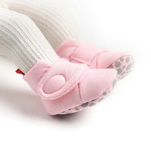 Load image into Gallery viewer, Winter Toddler Newborn Baby Crawling Shoes Boy Girl Slippers Prewalker Anti-slip Warm Infant Shoes
