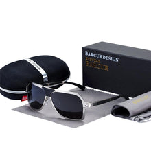 Load image into Gallery viewer, Brand Designer Driving Sunglasses for Men Polarized Sunglasses Men in Aviation Retro Design With High Quality  Full Metal Frame  and UV400 Protection
