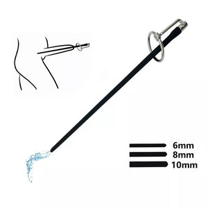 Silicone stainless steel Metal head ring urethral dilators catheter sound man penis plug masturbator sex toy for male