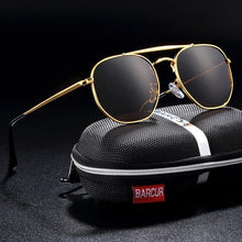 Load image into Gallery viewer, Luxury Famous Original Square Sunglasses for Men and Woman  Polarized Hexagon Sunglasses Oculos De Sol gafas lunette de soleil femme WIth UV400 Protection
