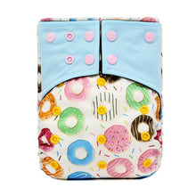 Load image into Gallery viewer, Baby Cloth Diaper Reusable Adjustable Pocket Nappy Cover Fit All Diaper Reusable Nappies Cotton  In Modern Trend Printed Design For Unlimited Uses
