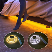 Load image into Gallery viewer, Stevvex Bedside Lights Wireless Night Mode WIth USB Powered Human Body Detector LED Strip Tape for Stairs Corridor
