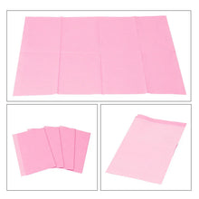 Load image into Gallery viewer, Black/Blue/Pink Disposable Tattoo Tablecloth Absorbent Cloth Towel Cleaning Pad Medical Paper Beauty  Accessories Bibs 125pcs
