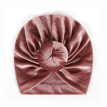 Load image into Gallery viewer, Modern Trend Stylish Baby Hat for Girls Big Bow Turban Baby Cap Accessories In Great Design
