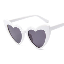 Load image into Gallery viewer, Elegant Retro  Love Heart Sunglasses Women Big Frame Personality Sunglasses Fashion Cute Retro Cat Eye Vintage Sunglasses  For Women and Girl

