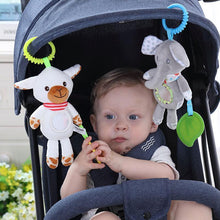 Load image into Gallery viewer, Modern Baby Rattles Stroller Hanging Soft Toy Mobile Cute Animal Doll Elephant Rabbit Dog Baby Crib Hanging Bell Toys For Kids and Baby
