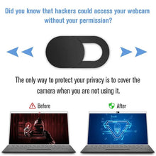 Load image into Gallery viewer, 1/3/6pcs Webcam Cover Universal Mobile Phone Antispy Camera Cover for IPad Web PC Macbook Tablet Lenses Privacy Sticker
