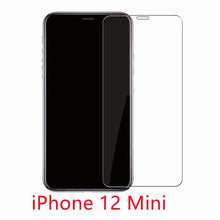Load image into Gallery viewer, 3PCS Transparent Protective Glass For iPhone 13 12 11 X XS Max Mini XR Tempered Glass For iPhone 7 8 6 Plus SE Screen Protector Scratch Resistant Screen Guard  9H Hardness Screen Protector
