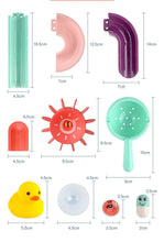 Load image into Gallery viewer, Bath Toys Suction Cup Marble Race Orbits Track Kids Bathroom Bathtub Play Water Toy Shower Games For Kids
