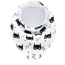 Load image into Gallery viewer, Baby Bibs Triangle scarf Cotton Cartoon Child Bandana Bib Dribble Bibs Newborn BIb for Kids
