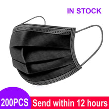 Load image into Gallery viewer, 3-Layer Disposable Mouth Mask – Anti-Dust Face Mask with Ear Loops
