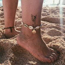 Load image into Gallery viewer, Luxury Bohemian Star Shell Ankle Bracelet Foot Jewelry Brecelet Simple Shell Anklets for Women Summer Style
