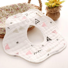 Load image into Gallery viewer, Unisex 360 Degree Rotation 8 Layers Gauze For Baby Kids Burp Cloth For Newborn Infant Saliva Towel
