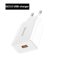 Load image into Gallery viewer, Mini Fast USB 18W Charger Support Quick Charge 3.0 USB Type-C PD Charger Portable Phone Charger
