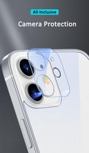 Load image into Gallery viewer, 3 In 1  2PCS Front+Back+Lens Full Cover Tempered Glass Film For iPhone 12 11 Pro Max Mini Screen Protector For iPhone 13 Pro Max Glass Temper Glass Film Temper Glass Film Premium HD Clarity Anti-Fingerprint/Scratch for iPhone
