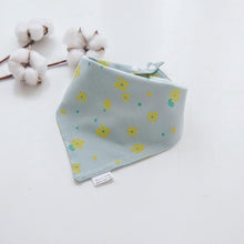 Load image into Gallery viewer, Cotton Cartoon Bandana Feeding Saliva Towel Waterproof Bibs For Baby Burp Accessory Adjustable Button Durable Baby Towels
