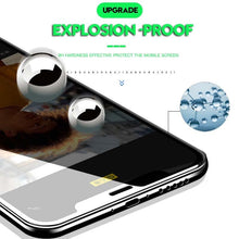 Load image into Gallery viewer, 20D Full Cover Tempered Glass For iPhone 11 12 13 mini Pro X XR XS Max Screen Protector For iPhone 6 7 8 Plus SE Protective Film HD Clear Easy Installation Frame 9H Hardness Bubble Free Anti-Scratch &amp; Anti-Fingerprint
