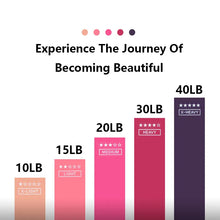 Load image into Gallery viewer, Portable Fitness Workout Equipment Rubber Resistance Bands Yoga Gym Elastic Gum Strength Pilates Crossfit Women Weight Sports
