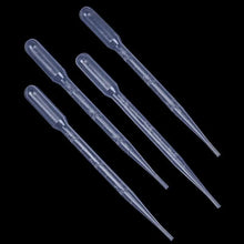 Load image into Gallery viewer, 4Pcs 3ML Disposable Plastic Pipettes Eye Dropper Transfer Graduated Pipettes Lab Experiment Supplies Makeup Tools
