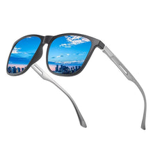 Load image into Gallery viewer, Square High Quality Titanium  Sunglasses for Men Polarized Sunglasses With Mirror Gradient Glasses Titanium  TR90 Frame Oculos De Sol gafas and UV400 Protection
