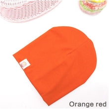 Load image into Gallery viewer, Baby Street Dance Hip Hop Hat Cotton Toddler Hat for Boys and  Girls Cap Winter Warm Solid Color Children Hat In Modern Design
