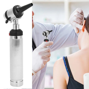 2-In-1 Multi-Function Ophthalmoscope Otoscope Ear Eye Examination Devices Tool Kit Home Medical ENT Diagnostic Eye Ear Endoscope