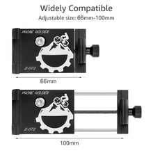 Load image into Gallery viewer, Universal Bicycle Phones Holder Bike Motorcycle Handlebar Clip Stand Mount Unbreakable Cell Phone Support
