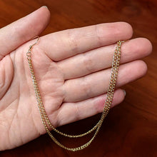 Load image into Gallery viewer, Handcrafted Pirate Booty Gold Plated Ear to Nose Chain 20G 5/16
