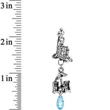 Load image into Gallery viewer, Beachy Keen Double Mount Belly Ring Created with Crystals
