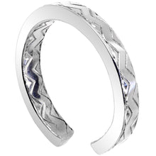 Load image into Gallery viewer, Handcrafted 925 Sterling Silver Zig Zag Pattern Toe Ring
