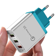 Load image into Gallery viewer, Fast Modern USB Charger Quick Charge 3.0 Wall Portable Mobile Phone Powerful Charger
