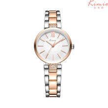 Load image into Gallery viewer, KIMIO Full Steel Women&#39;s Watches Luxury Rhinestone Bracelet Watch Waterproof Quartz Wristwatches Girls Dress Clock Montre Femme
