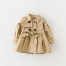 Load image into Gallery viewer, Jacket / Coat Baby Double Breast Windbreaker Jacket For baby girls 1-4T In elegant Style
