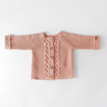 Load image into Gallery viewer, Modern Cotton Baby Girl Cardigan Clothes With knitted Outerwear &amp; Coats for Infant Boys and Girls Romper Winter Jumpsuit
