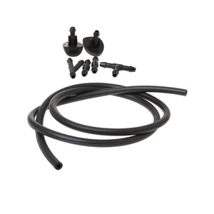 6XDB Car Accessories Connectors DIY Windscreen Car Water Wiper Nozzle Washer Spray Jet Hose Pipe Compatible for Peugeot 307