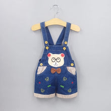 Load image into Gallery viewer, Modern Cartoon Baby Clothing Boys &amp; Girls Jeans Overalls Shorts Toddler Infant Rompers For Kids In Fashion Deisgn
