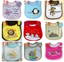 Load image into Gallery viewer, Unisex 3 PC Mixed Breathable Cotton Baby Bibs Waterproof Infant Bibs High Quality Stylish Design For Baby
