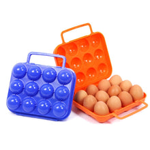 Load image into Gallery viewer, Outdoor Camping Tableware Portable Camping Picnic BBQ Egg Box Container Egg Storage Boxes Travel Kitchen Utensils Camping Gear
