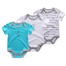 Load image into Gallery viewer, 3PCS/Set Modern Fashion Baby Clothes Bodysuits Baby Clothes Unicorn Clothing Unisex 0-12M Baby Bodysuits Romper and Jumpsuit Set For Kids and Baby
