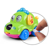 Load image into Gallery viewer, Baby Toys Cartoon Animal Dog Wind Up Toys Running Car Clockwork Educational Toys Infant Baby Mobile Rattle Toy For Kids
