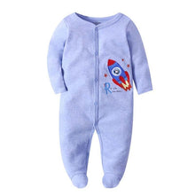 Load image into Gallery viewer, Modern Colorful Baby Boys/Girls Blanket Sleepers Newborn Babies Sleepwear Infant Long Sleeve Romper Jumpsuit for Kids
