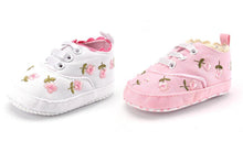 Load image into Gallery viewer, Baby Girl Shoes White Lace Soft Shoe Prewalker Walking Toddler Kids Shoes First Walker
