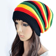 Load image into Gallery viewer, 2019 Women&#39;s Winter Hats For Women Girls Winter Caps Bonnet Beanies Knitted Hat  Reggae Rasta Femme Mask Brand balaclava Hats
