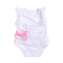 Load image into Gallery viewer, Infant Girls Bodysuits No Sleeve Baby Clothes Summer Newborn Baby Clothes Outfit Infant Romper Jumpsuit for Girls

