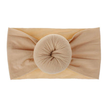 Load image into Gallery viewer, Newborn Infant Kids Girls Nylon Bow Hairband Headband Stretch Turban Knot For Bay Girls
