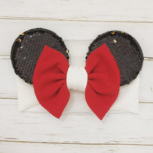 Load image into Gallery viewer, Head wrap Baby Headband Top Knot Headbands Over Sized Bow Hair Newborn Head Band For Baby Girl In elegant Modern Design
