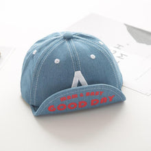 Load image into Gallery viewer, Cotton Baby Adjustable Letter Baseball Caps For Boys &amp; Girl Hats Children Snapback Hip-Hop Sun Hat In Modern Style

