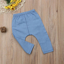 Load image into Gallery viewer, Cute Baby Pants Jeans Fashion Baby Boys Girls Pants Animal Print Long Trousers Bottoms Kids Trousers Children Pant
